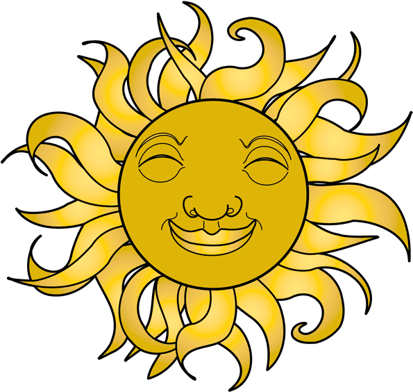 Happy Sun Clip Art - Sun Is Shining Cartoon - Free Transparent PNG Clipart Images Download. - Transparent PNG Free Download | PNGio