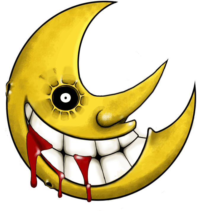 Ex-boyfriend's Tattoo By Pocketlintchibis - Soul Eater Moon And Sun - Free Transparent PNG Clipart Images Download. - Transparent PNG Free Download | PNGio