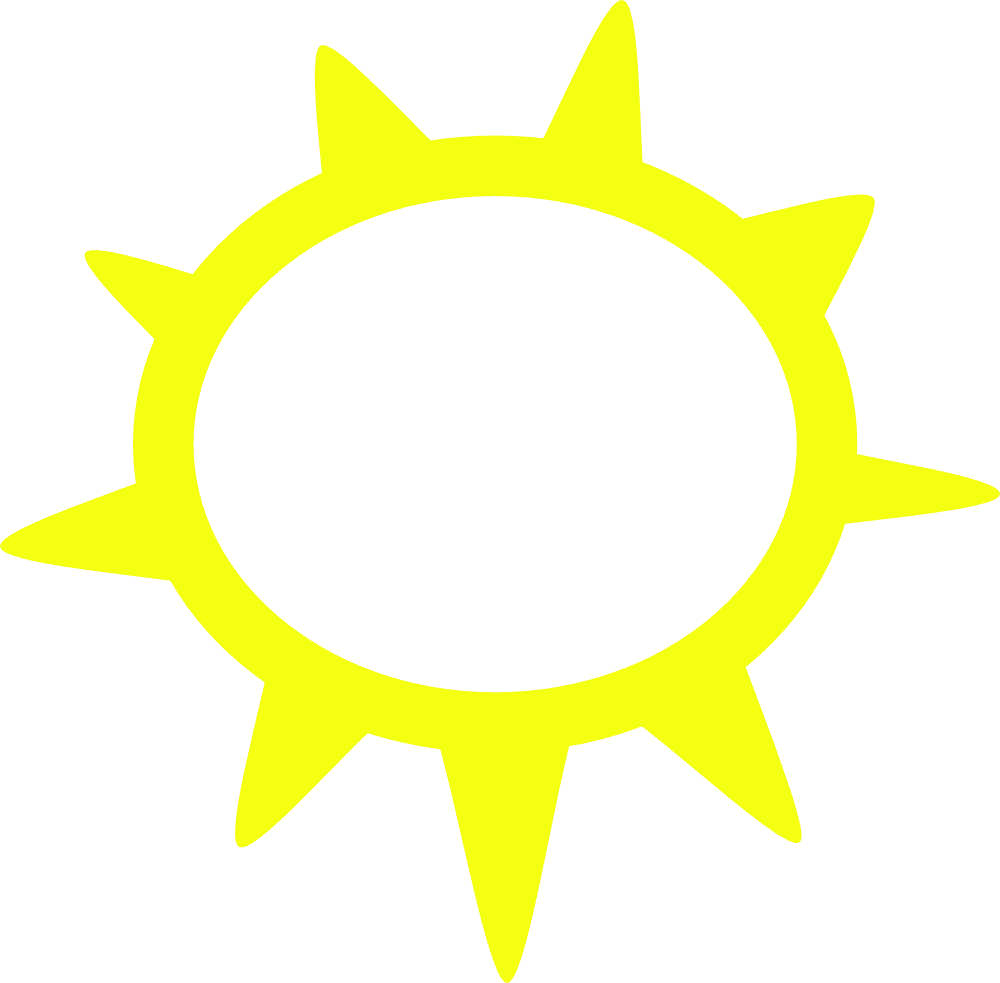 Sunny Weather Symbols Clip Art - Weather Symbols Sun - Free Transparent PNG Clipart Images Download. - Transparent PNG Free Download | PNGio