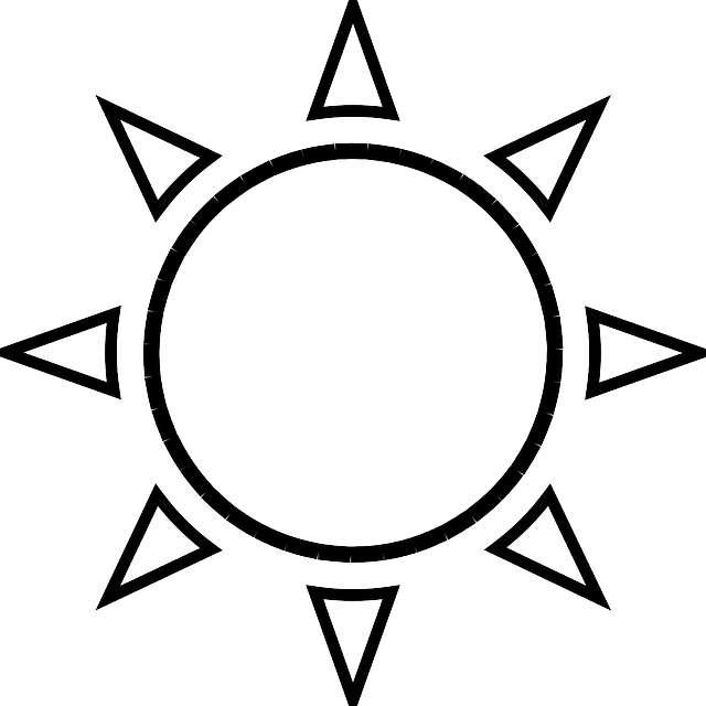 Sunny Weather Clip Art Black And White - Sun Clipart Black And White - Free Transparent PNG Clipart Images Download. - Transparent PNG Free Download | PNGio