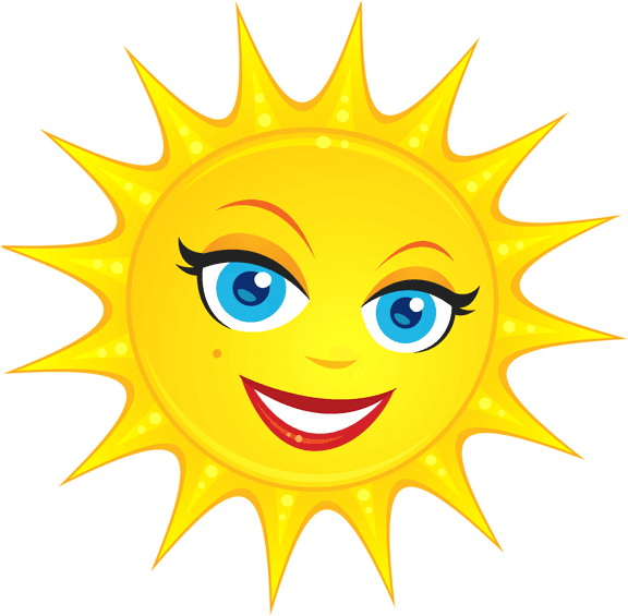 Transparent Cute Sun Png Clipart Picture - Sun Clipart No Background - Free Transparent PNG Clipart Images Download. - Transparent PNG Free Download | PNGio