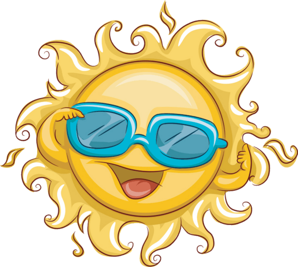 Smileys - Cute Sun With Sunglasses - Free Transparent PNG Clipart Images Download. - Transparent PNG Free Download | PNGio