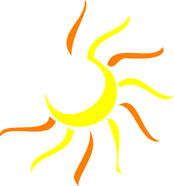 Half Sun Clip Art - Half Sun - Free Transparent PNG Clipart Images Download. - Transparent PNG Free Download | PNGio