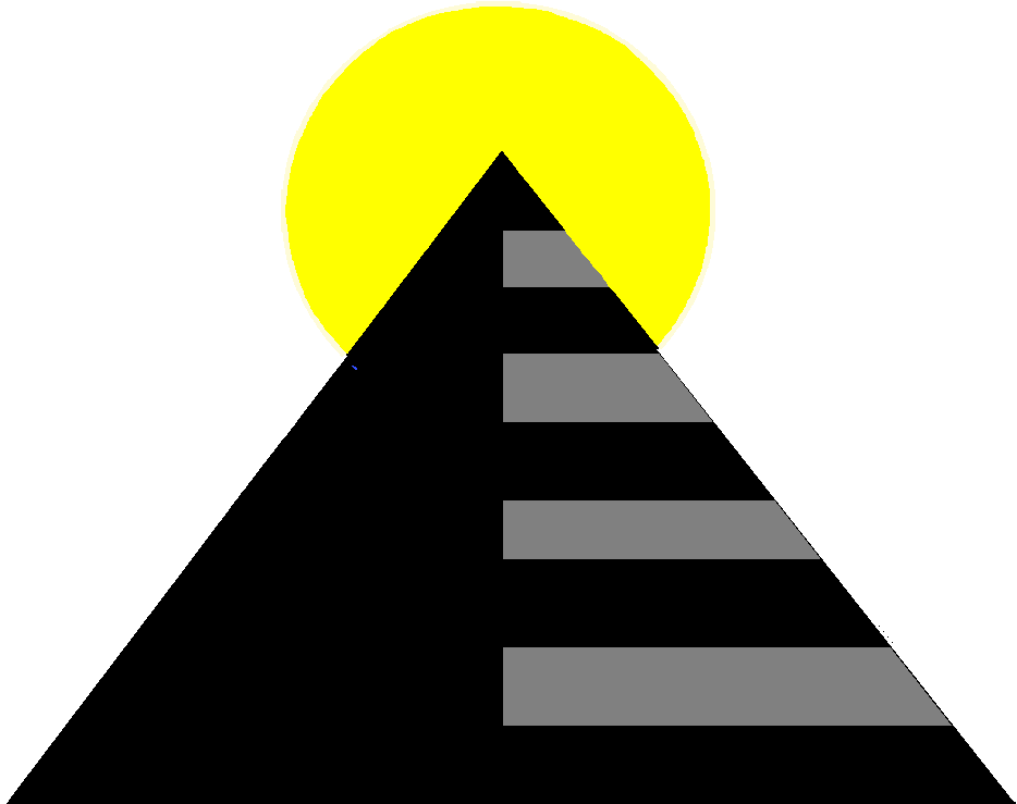Illuminati Symbol Cliparts - Pyramid With Sun Symbol - Free Transparent PNG Clipart Images Download. - Transparent PNG Free Download | PNGio