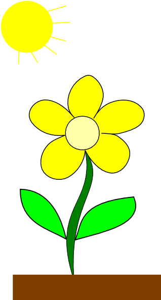 Sunshine Clipart Flower - Cartoon Flower With Sun - Free Transparent PNG Clipart Images Download. - Transparent PNG Free Download | PNGio