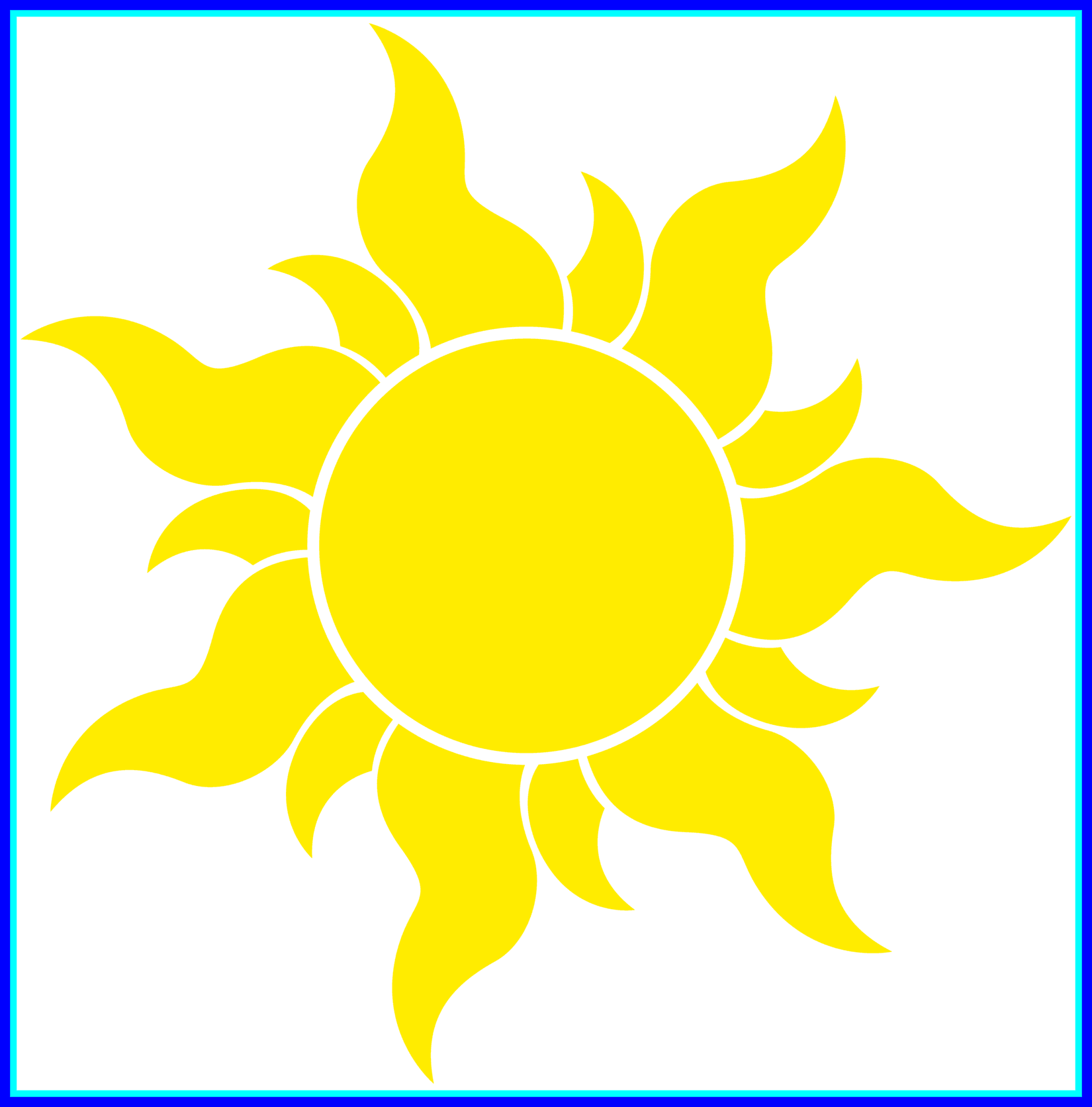 Marvelous Sunflower Graphics Clipart Best Image Of - Rapunzel Sun - Free Transparent PNG Clipart Images Download. - Transparent PNG Free Download | PNGio