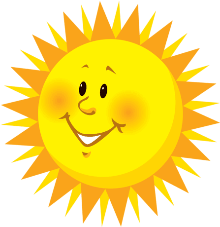2 - Sun Smiling - Free Transparent PNG Clipart Images Download. - Transparent PNG Free Download | PNGio