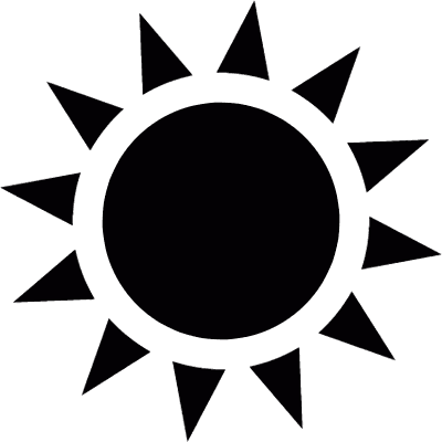 Sun With Sunrays Vector - Sun Vector Free Black - Free Transparent PNG Clipart Images Download. - Transparent PNG Free Download | PNGio