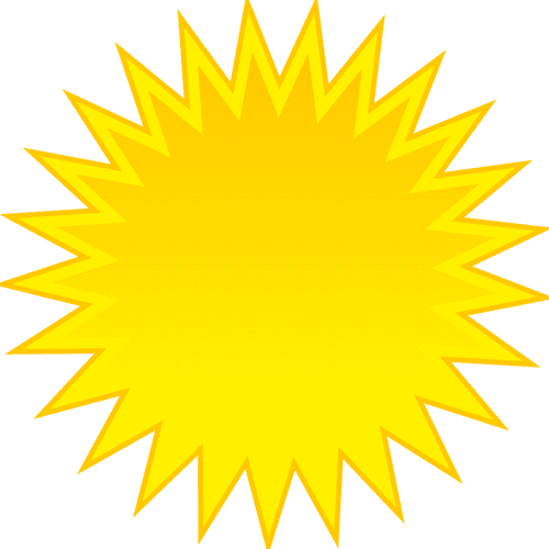 Cheerful Sunny Clip Art Colored Symbol For Sky Vector - Animated Sun Png - Free Transparent PNG Clipart Images Download. - Transparent PNG Free Download | PNGio