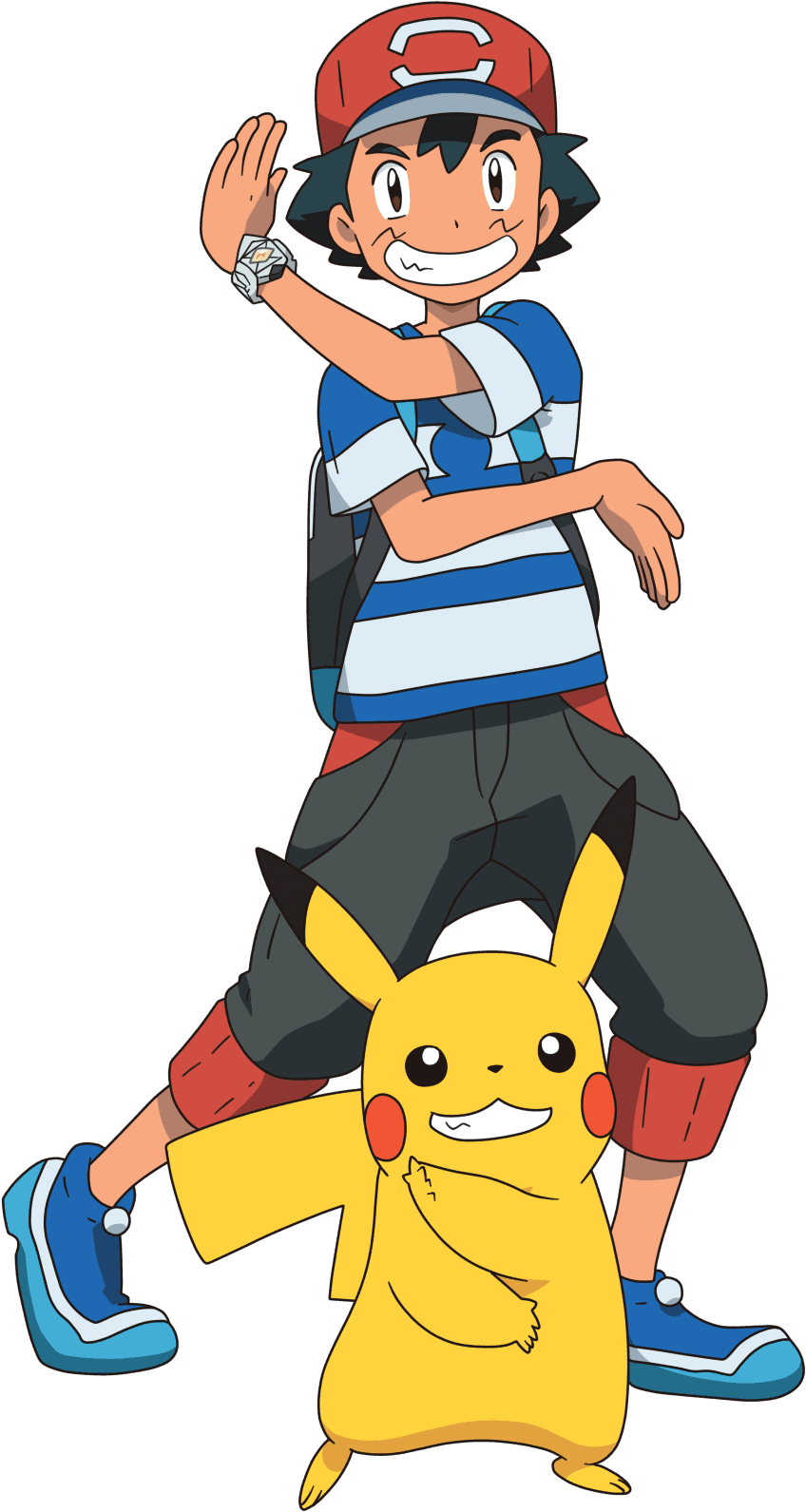 Ash Ketchum Sun And Moon - Free Transparent PNG Clipart Images Download. - Transparent PNG Free Download | PNGio