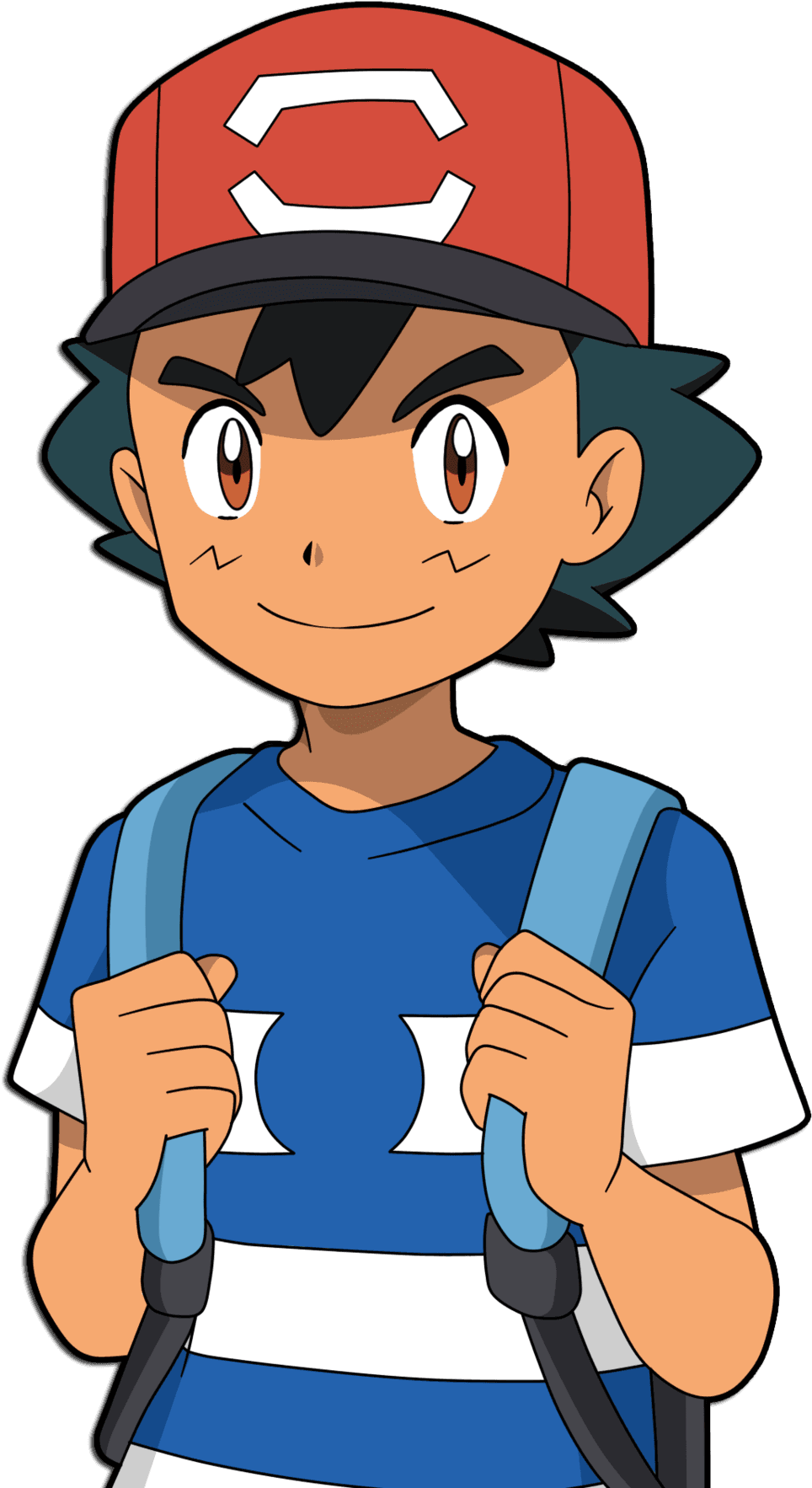 Satoshi/ash Sun And Moon Anime By Waitochan - Ash Sun And Moon - Free Transparent PNG Clipart Images Download. - Transparent PNG Free Download | PNGio