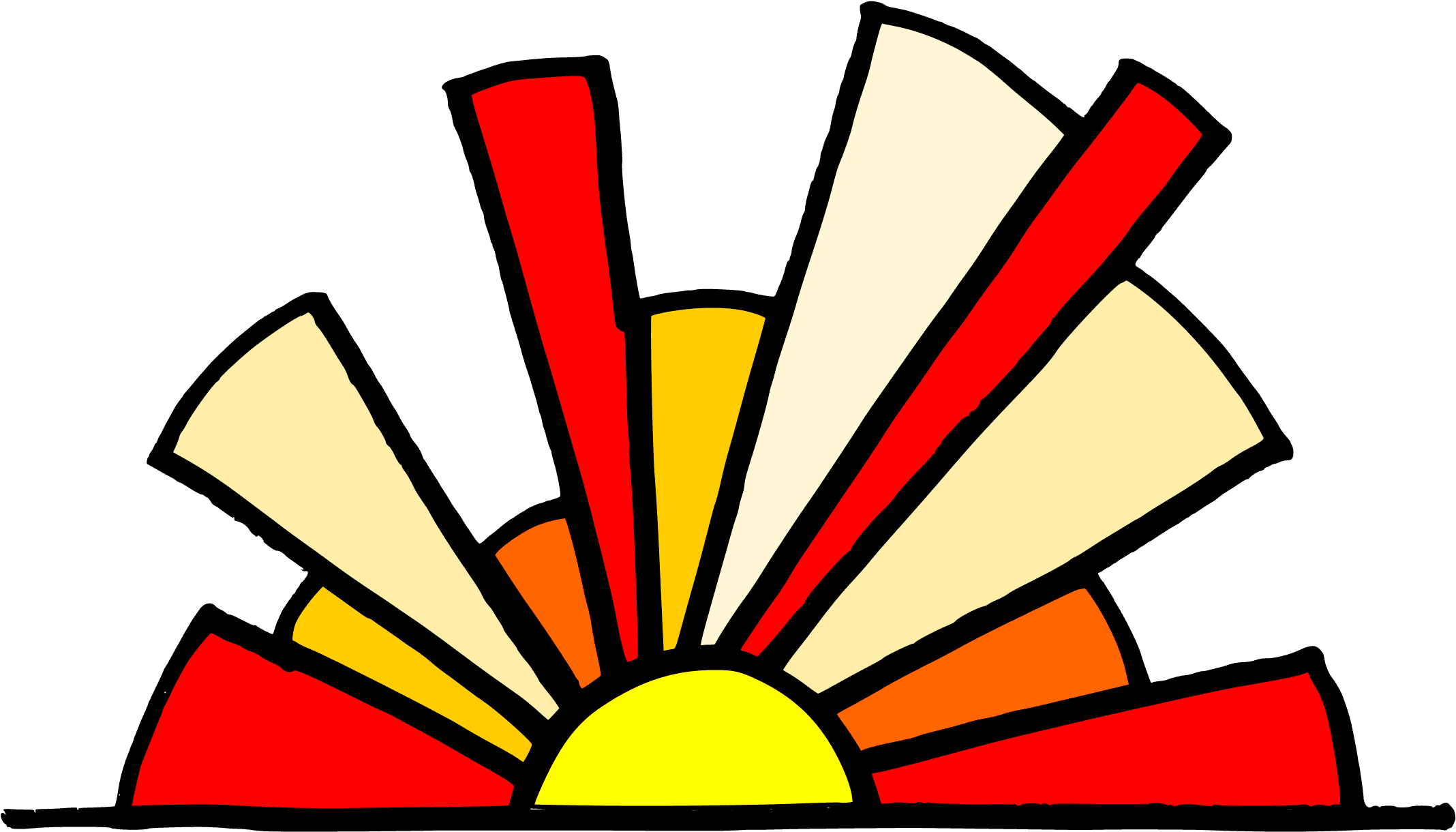 Medium Image - Clip Art Rising Sun - Free Transparent PNG Clipart Images Download. - Transparent PNG Free Download | PNGio