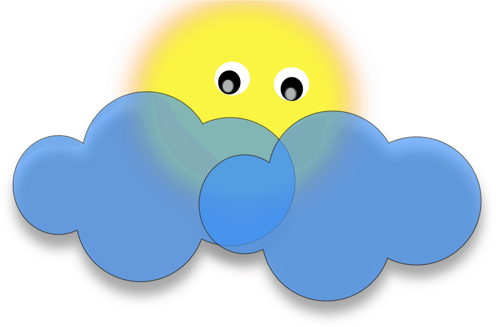 Sun And Clouds Clipart - Sun And Clouds Clip Art - Free Transparent PNG Clipart Images Download. - Transparent PNG Free Download | PNGio
