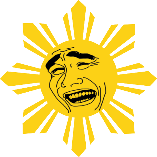 Philippines Yellow Clip Art - Three Stars And A Sun - Free Transparent PNG Clipart Images Download. - Transparent PNG Free Download | PNGio