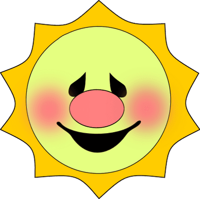 Cute Sun - Free Transparent PNG Clipart Images Download. - Transparent PNG Free Download | PNGio