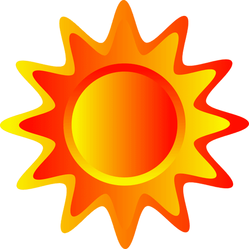 Red, Orange And Yellow Sun Vector Drawing - Orange Sun Clip Art - Free Transparent PNG Clipart Images Download. - Transparent PNG Free Download | PNGio