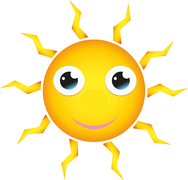 Yellow, Shining, Happy, Face, Eyes - Big Sun Cartoon - Free Transparent PNG Clipart Images Download. - Transparent PNG Free Download | PNGio