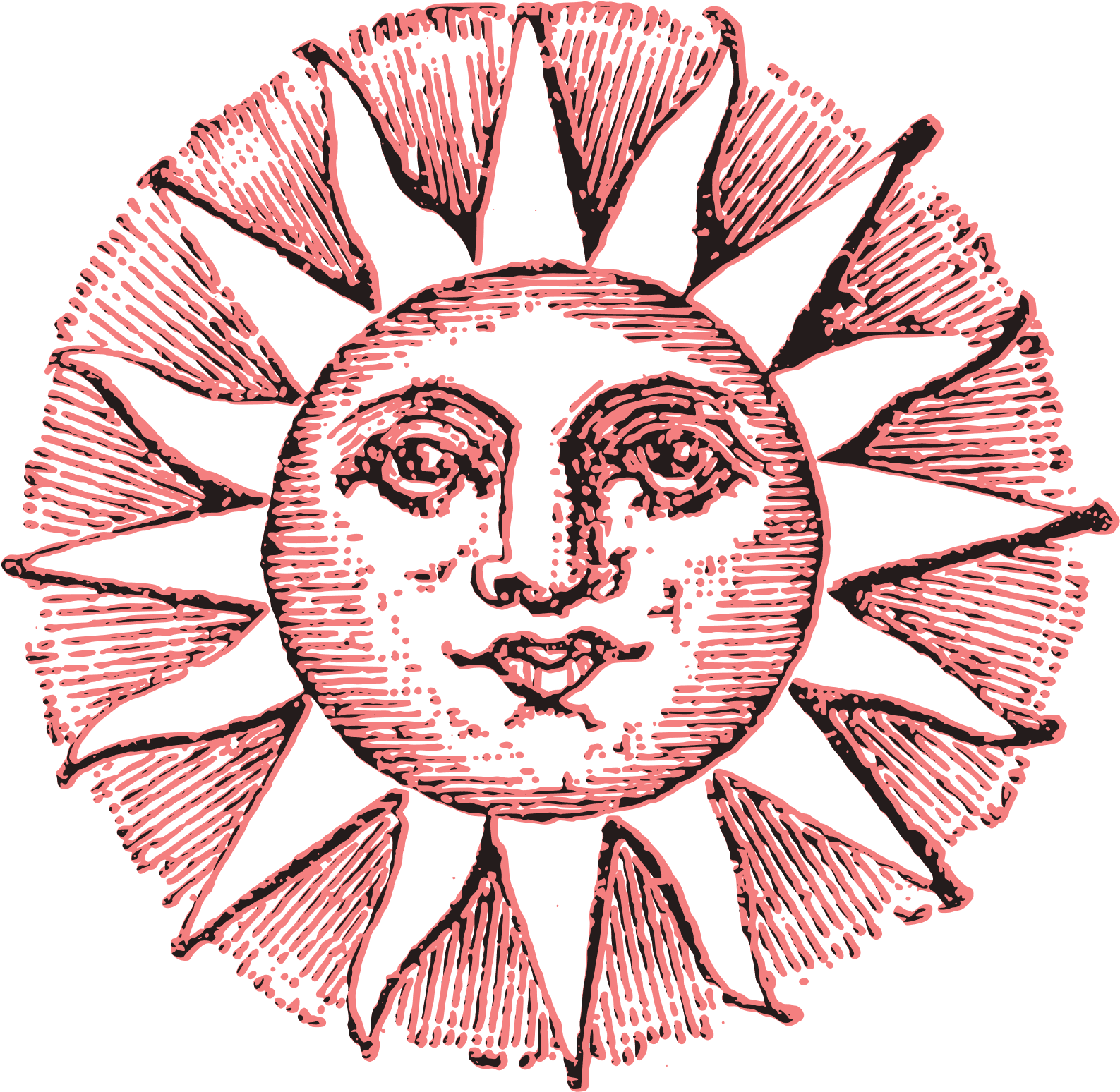 Vintage Sun - Vintage Moon And Sun - Free Transparent PNG Clipart Images Download. - Transparent PNG Free Download | PNGio