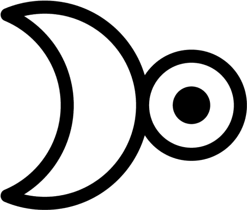 The Alchemy Symbol For Platinum Combines The Crescent - Sun Moon Alchemy Symbol - Free Transparent PNG Clipart Images Download. - Transparent PNG Free Download | PNGio