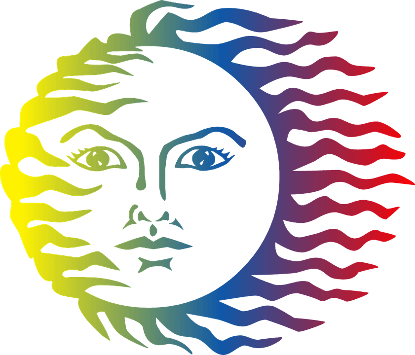 Baking Bread And Roasting Peanuts With Solar Energy - Set 2 Sunshine Sun 3" Sew On Patches Art Prismatic - Free Transparent PNG Clipart Images Download. - Transparent PNG Free Download | PNGio