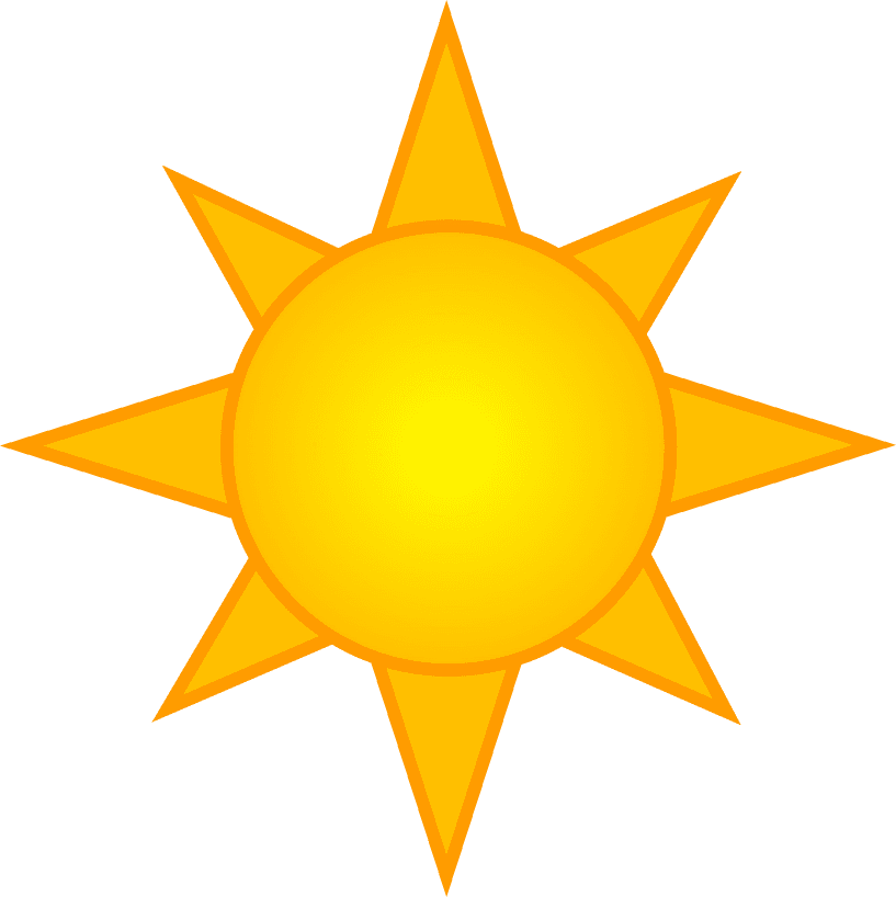Sun Clipart Transparent Background Free Download - Simple Sun Clipart - Free Transparent PNG Clipart Images Download. - Transparent PNG Free Download | PNGio