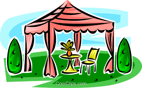 Gazebo Royalty Free Vector Clip Art Illustration - Sun Shade Canopy Clipart - Free Transparent PNG Clipart Images Download. - Transparent PNG Free Download | PNGio