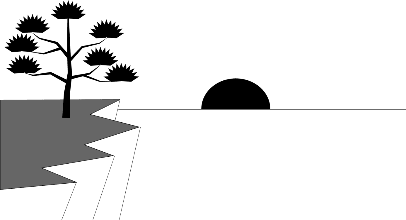 Background Clipart - Sun Set Black And White - Free Transparent PNG Clipart Images Download. - Transparent PNG Free Download | PNGio