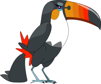 Toucan Clipart Branch - Pokémon Sun And Moon - Free Transparent PNG Clipart Images Download. - Transparent PNG Free Download | PNGio