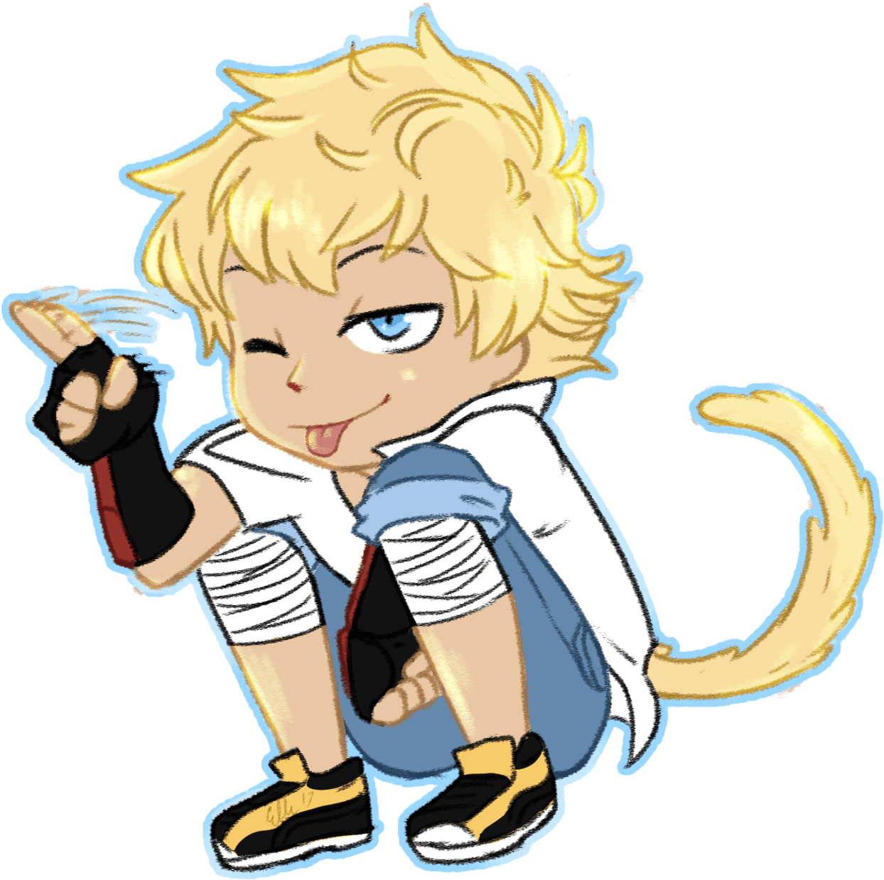 Ellie-strations Clip Art Library - Sun Wukong Rwby Chibi - Free Transparent PNG Clipart Images Download. - Transparent PNG Free Download | PNGio