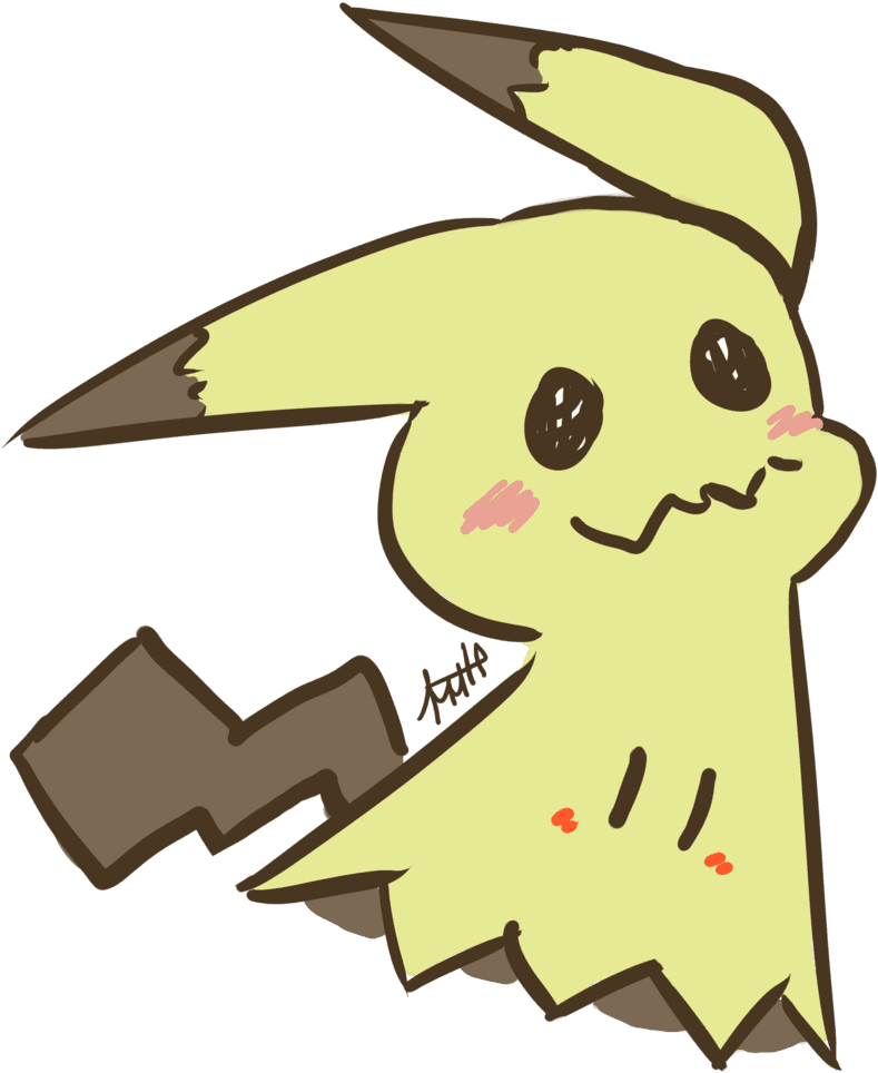 Mimikkyu Pokemon Sun And Moon Sol Y Luna Png By Alicemmh - Pokémon Sun And Moon - Free Transparent PNG Clipart Images Download. - Transparent PNG Free Download | PNGio