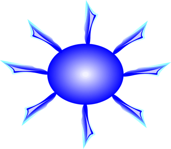 Bright Sun Clip Art - Nautical Wedding Gift - Free Transparent PNG Clipart Images Download. - Transparent PNG Free Download | PNGio