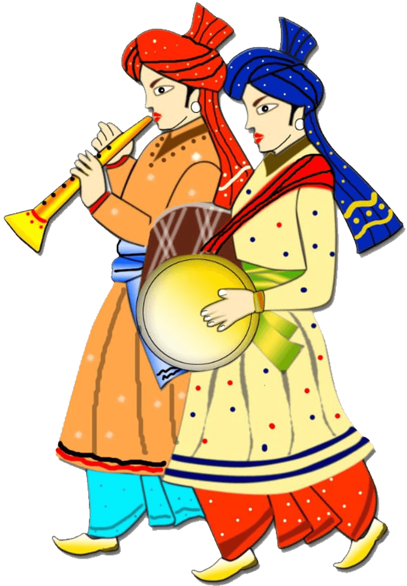 Clipart Indian Colour - Wedding Clipart Png - Free Transparent PNG Clipart Images Download. - Transparent PNG Free Download | PNGio