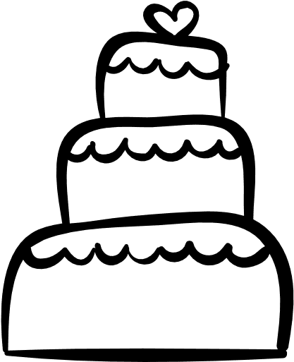 Size - Wedding Cake - Free Transparent PNG Clipart Images Download. - Transparent PNG Free Download | PNGio