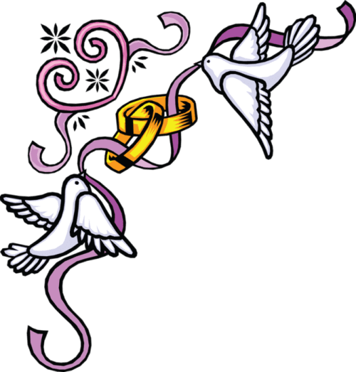 Clipart For Wedding Invitation 101 Clip Art - Happy First Wedding Anniversary Gif - Free Transparent PNG Clipart Images Download. - Transparent PNG Free Download | PNGio