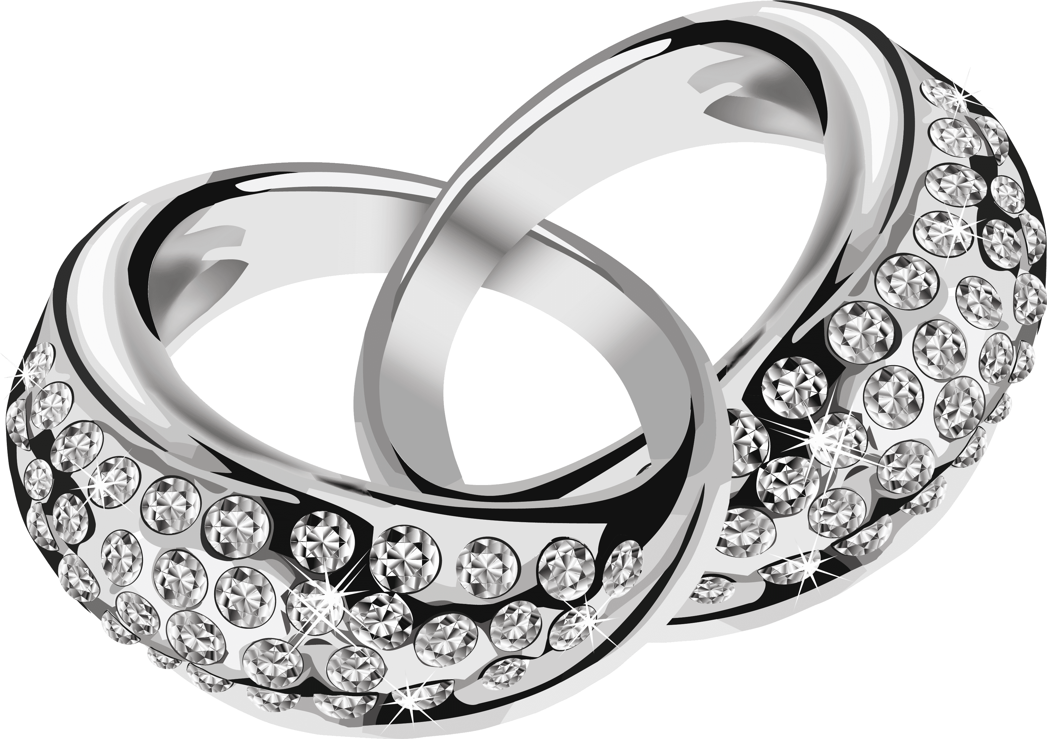 Free Jewelry Clip Art - Silver Wedding Ring Png - Free Transparent PNG Clipart Images Download. - Transparent PNG Free Download | PNGio