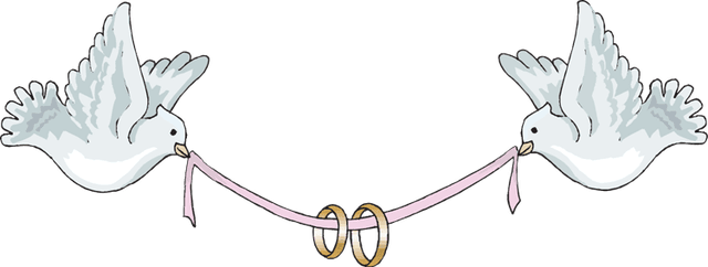 Ceremony Clipart Wedding Love Bird - Dove With Ring For Wedding - Free Transparent PNG Clipart Images Download. - Transparent PNG Free Download | PNGio