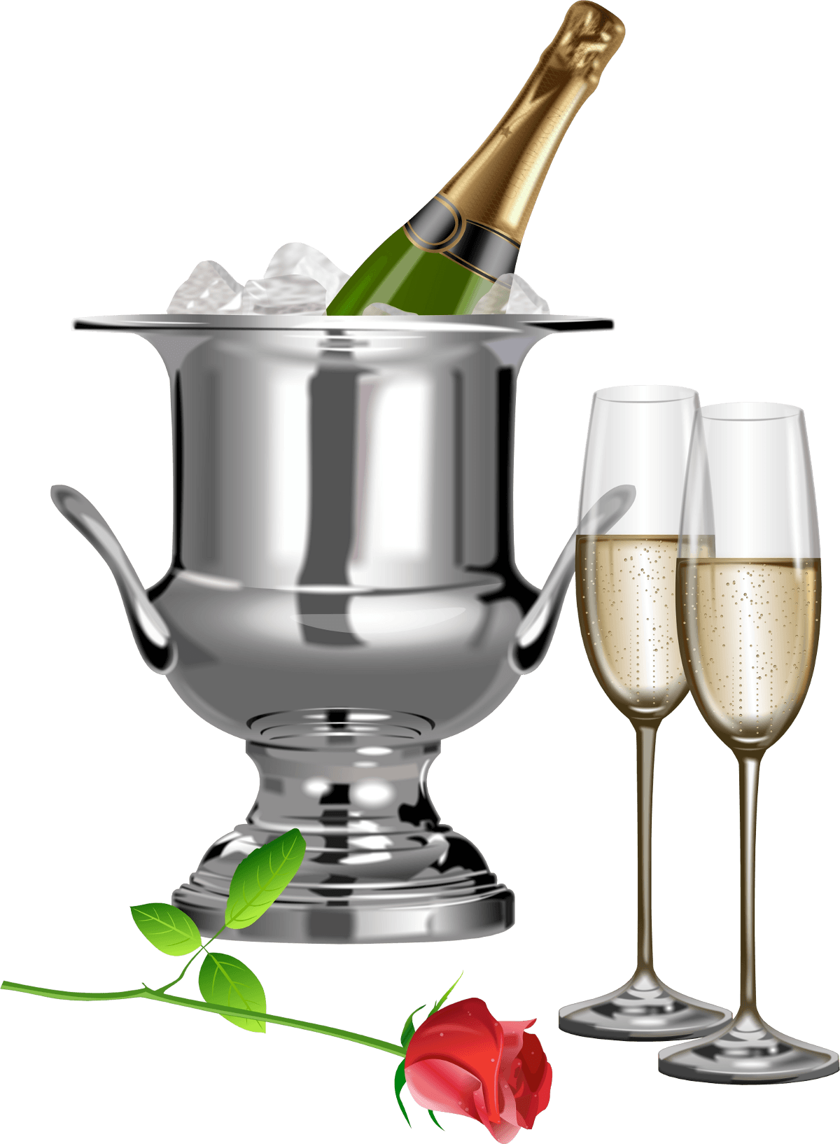 Champagne Clipart Transparent - Wedding Frames For Photoshop - Free Transparent PNG Clipart Images Download. - Transparent PNG Free Download | PNGio