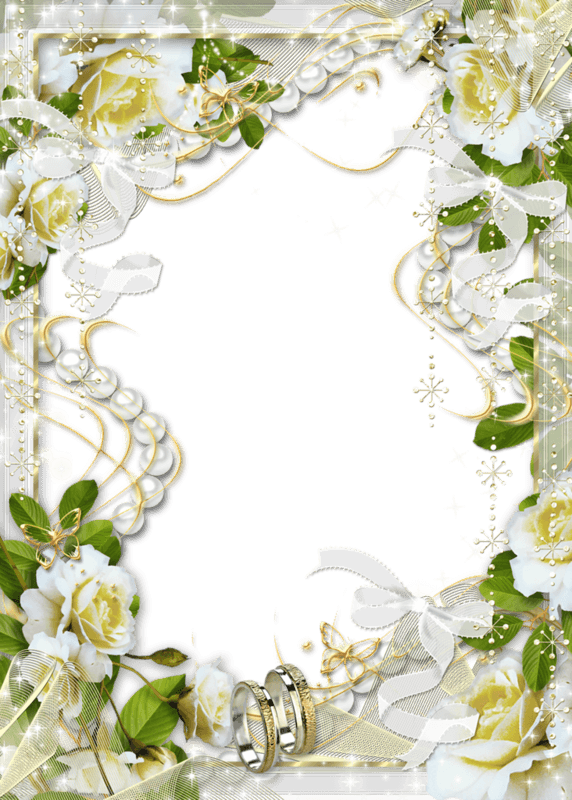 White Flower Frame Png Clipart - Wedding Flowers Png - Free Transparent PNG Clipart Images Download. - Transparent PNG Free Download | PNGio
