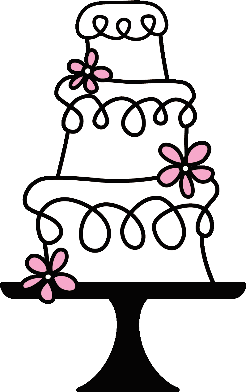 Wedding Cake Clipart Transparent - Wedding Cake Logo Png - Free Transparent PNG Clipart Images Download. - Transparent PNG Free Download | PNGio