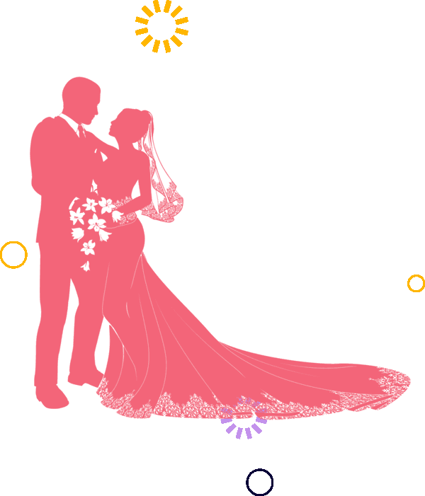 Elshaddai Christian Bridal Shop - Couple Wedding Silhouette - Free Transparent PNG Clipart Images Download. - Transparent PNG Free Download | PNGio