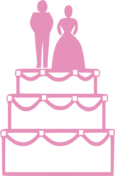 Wedding Cake Cross Stitch - Free Transparent PNG Clipart Images Download. - Transparent PNG Free Download | PNGio