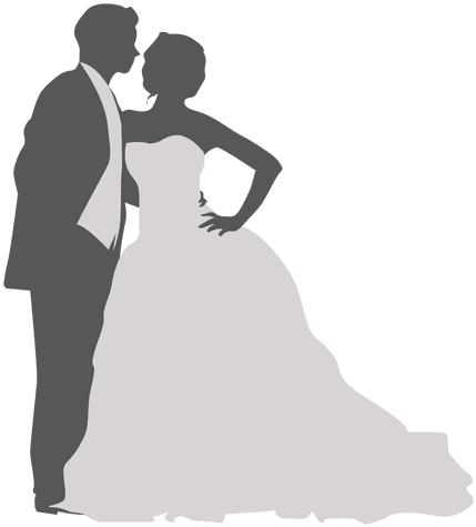 Golden Touch - Dancing Wedding Couple Silhouette - Free Transparent PNG Clipart Images Download. - Transparent PNG Free Download | PNGio