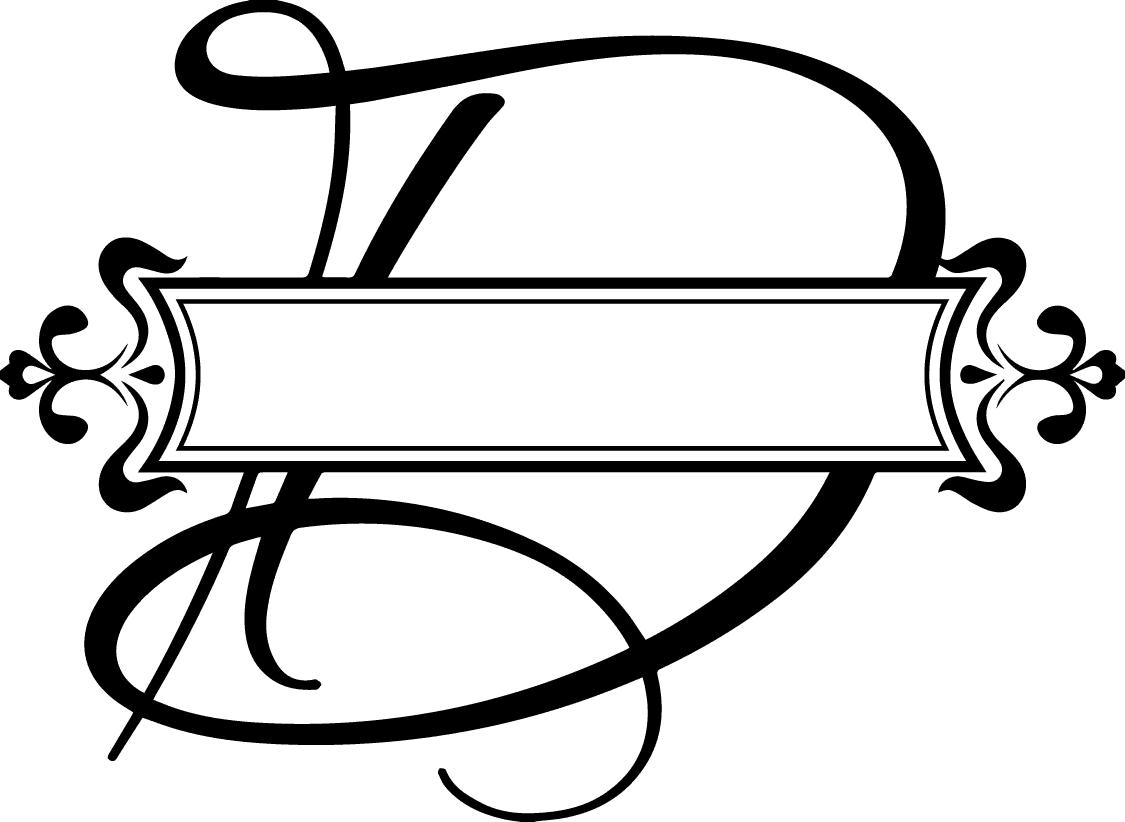 Split Fancy Letter - Wedding Invitation Letter - Free Transparent PNG Clipart Images Download. - Transparent PNG Free Download | PNGio