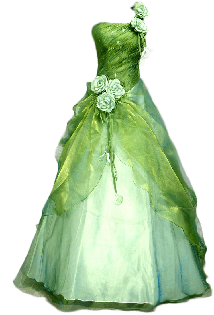 Ball Gown Clipart - Beautiful Green Wedding Dresses - Free Transparent PNG Clipart Images Download. - Transparent PNG Free Download | PNGio