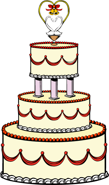 Blue Wedding Cake Clip Art - Wedding Cake Clipart - Free Transparent PNG Clipart Images Download. - Transparent PNG Free Download | PNGio