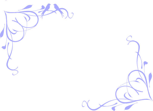 Purple Wedding Border Clipart - Free Transparent PNG Clipart Images Download. - Transparent PNG Free Download | PNGio