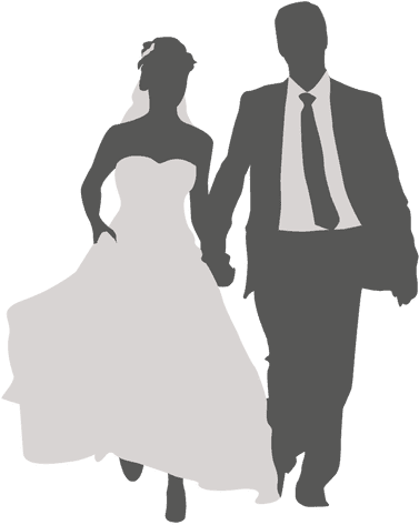 Wedding Couple Walking Silhouette 2 Transparent Png - Wedding Man And Woman Png - Free Transparent PNG Clipart Images Download. - Transparent PNG Free Download | PNGio