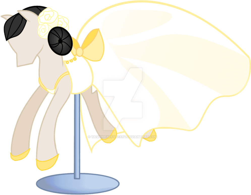 Greycry Oc Wedding Dress By Tashimenefuseart - Mlp Wedding Dress Oc - Free Transparent PNG Clipart Images Download. - Transparent PNG Free Download | PNGio
