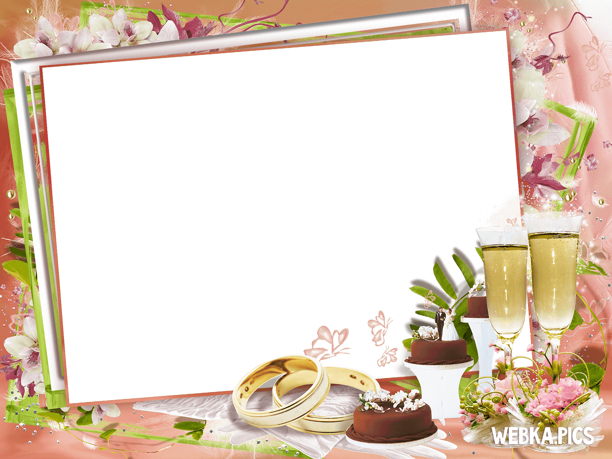 Png Picture Wedding Frame Image - Happy Wedding Anniversary Frame Png - Free Transparent PNG Clipart Images Download. - Transparent PNG Free Download | PNGio