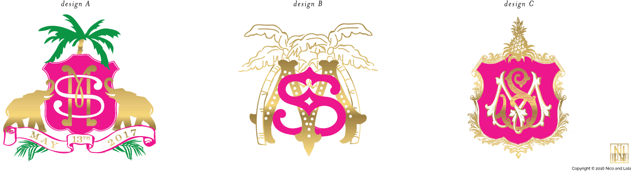 Monogram Wedding Invitations With Some - Custom Wedding Logo Beach - Free Transparent PNG Clipart Images Download. - Transparent PNG Free Download | PNGio